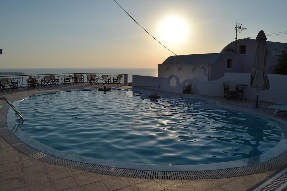 Ether Sunset Oia Kültér fotó
